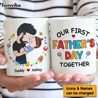 Personalized Gift For Our First Father's Day Together Mug 33548 thumb 1