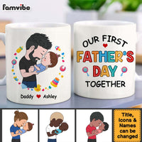 Personalized Gift For Our First Father's Day Together Mug 33548 thumb 1