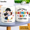 Personalized Gift For Our First Father's Day Together Mug 33548 1