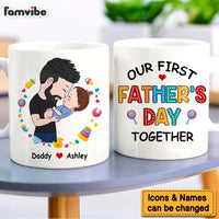 Personalized Gift For Our First Father's Day Together Mug 33548 thumb 1