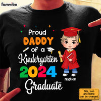 Personalized Gift For Mom Proud Family Of A Kindergarten 2024 Graduate Shirt - Hoodie - Sweatshirt 33549 thumb 1