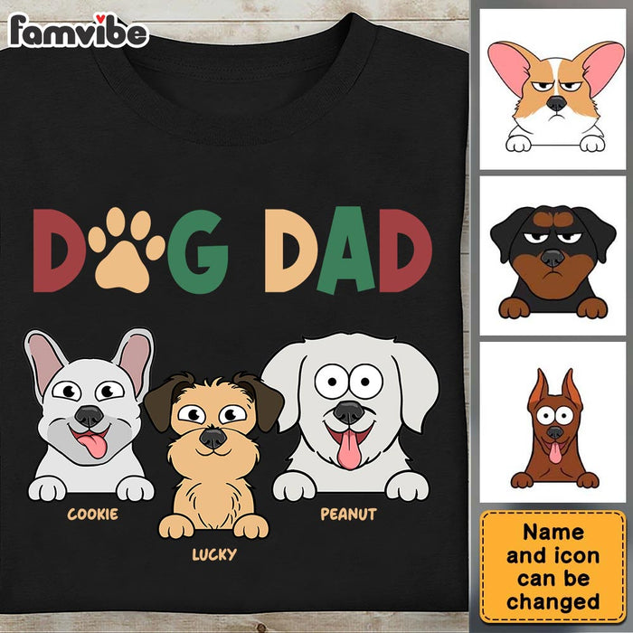 Personalized Gift For Dog Dad Shirt - Hoodie - Sweatshirt 33553 1
