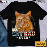 Personalized Gift For Cat Dad Custom Photo You Are The B*st Dad Ever Shirt - Hoodie - Sweatshirt 33554 thumb 1