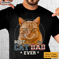 Personalized Gift For Cat Dad Custom Photo You Are The B*st Dad Ever Shirt - Hoodie - Sweatshirt 33554 thumb 1