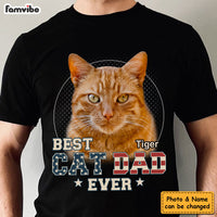 Personalized Gift For Cat Dad Custom Photo You Are The B*st Dad Ever Shirt - Hoodie - Sweatshirt 33554 thumb 1