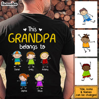 Personalized This Grandpa Belongs To Shirt - Hoodie - Sweatshirt 33563 thumb 1