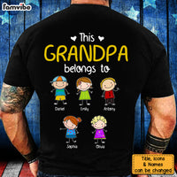 Personalized This Grandpa Belongs To Shirt - Hoodie - Sweatshirt 33563 thumb 1