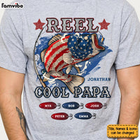 Personalized Gift For Reel Cool Grandpa Shirt - Hoodie - Sweatshirt 33564 thumb 1