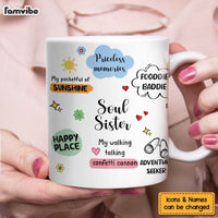 Personalized Gift For Friend Partner In Crime, Soul Sister Mug 33570 thumb 1