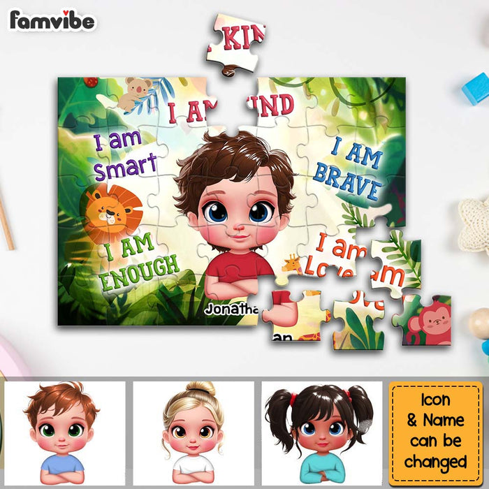 Personalized Gift For Grandson I Am Kind Puzzle 33572 1