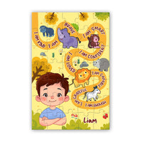 Personalized Gift For Grandson Affirmation I Am Puzzle 33573 thumb 1