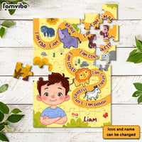 Personalized Gift For Grandson Affirmation I Am Puzzle 33573 thumb 1
