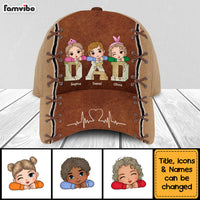 Personalized Gift For Dad Grandpa Vintage Map Cap 33575 thumb 1