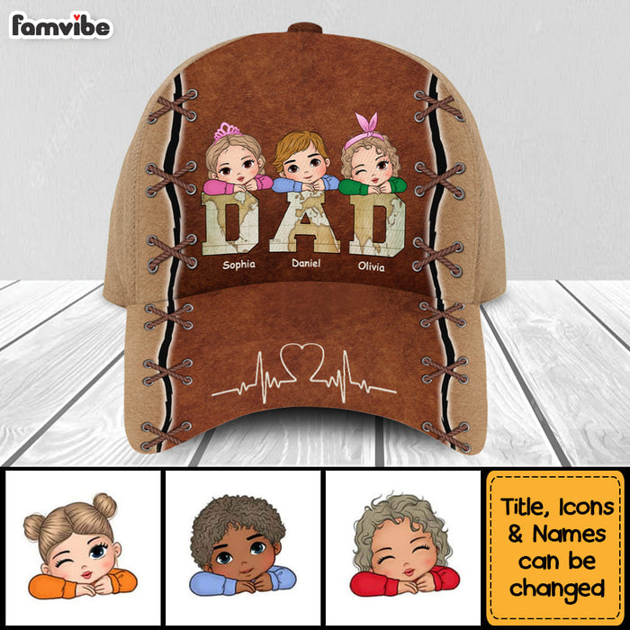 Personalized Gift For Dad Grandpa Vintage Map Cap 33575 1