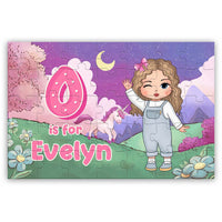Personalized Gift For Granddaughter Name Puzzle 33576 thumb 1