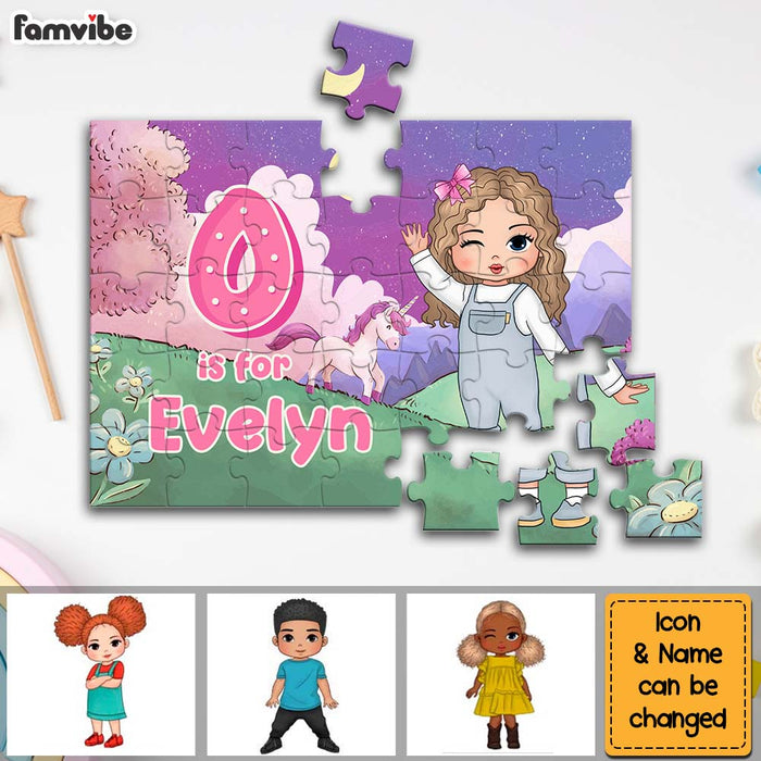 Personalized Gift For Granddaughter Name Puzzle 33576 1