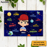 Personalized Gift For Grandson I Am Puzzle 33579 thumb 1