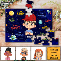 Personalized Gift For Grandson I Am Puzzle 33579 thumb 1