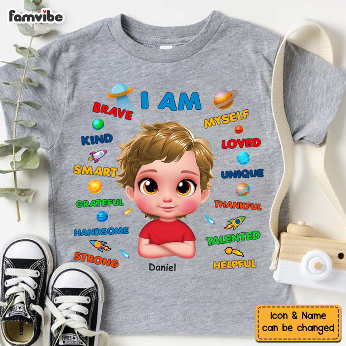 Personalized  Gift For Grandson I Am Kids Shirt Kid T Shirt - Kid Hoodie - Kid Sweatshirt 33581 1