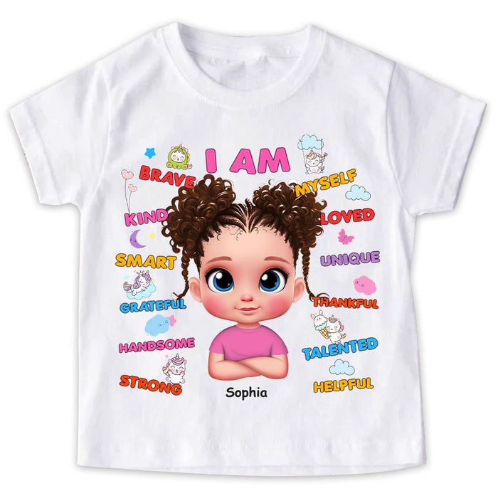Personalized Gift For Granddaughter I Am Kids Shirt Kid T Shirt - Kid Hoodie - Kid Sweatshirt 33582 1
