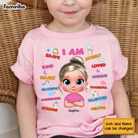 Personalized Gift For Granddaughter I Am Kids Shirt Kid T Shirt - Kid Hoodie - Kid Sweatshirt 33582 thumb 1