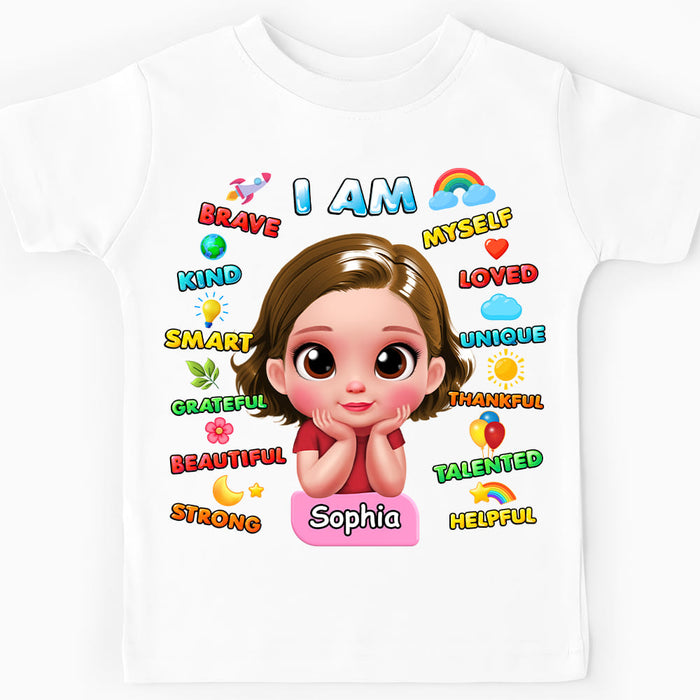 Personalized Gift For Granddaughter I Am Kid T Shirt - Kid Hoodie - Kid Sweatshirt 33584 1
