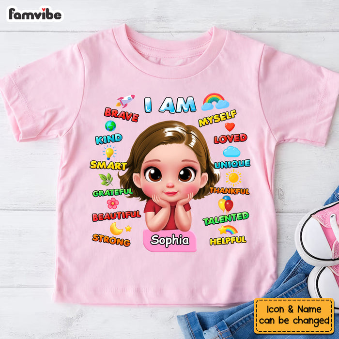 Personalized Gift For Granddaughter I Am Kid T Shirt - Kid Hoodie - Kid Sweatshirt 33584 1