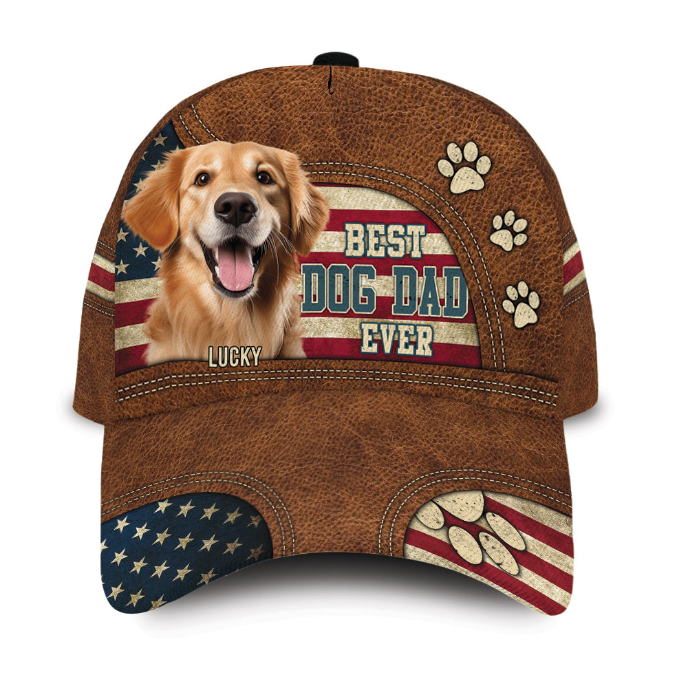 Personalized Gift For Dog Dad Cap 33585 Primary Mockup