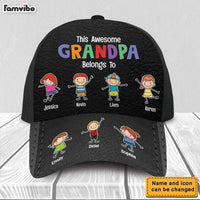 Personalized Gift For This Awesome Grandpa Dad Belongs To Cap 33591 thumb 1