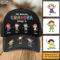 Personalized Gift For This Awesome Grandpa Dad Belongs To Cap 33591 thumb 1