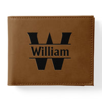 Personalized For Husband Congrats On Being My Husband You Lucky Bastard Leather Wallet 33593 thumb 1