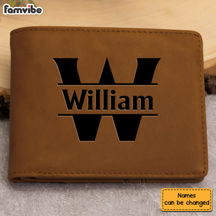 Personalized For Husband Congrats On Being My Husband You Lucky Bastard Leather Wallet 33593 1