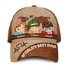 Personalized Gift For Dad World's Best Dad Cap 33598 1