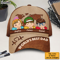 Personalized Gift For Dad World's Best Dad Cap 33598 thumb 1