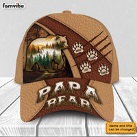 Personalized Gift For Papa Bear Cap 33609 thumb 1