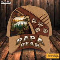 Personalized Gift For Papa Bear Cap 33609 thumb 1