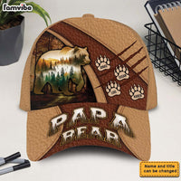 Personalized Gift For Papa Bear Cap 33609 thumb 1