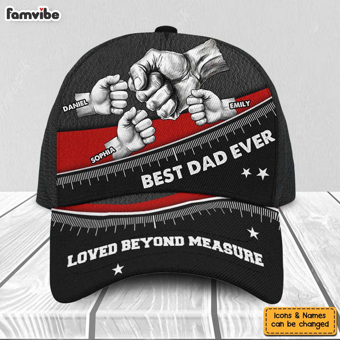 Personalized Gift For Dad Loved Beyond Measure Cap 33613 1