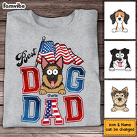 Personalized Gift For Independence Dog Dad Shirt - Hoodie - Sweatshirt 33625 thumb 1