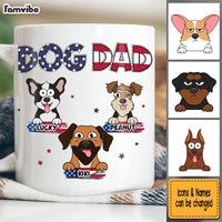 Personalized Independence Day Gift For Dog Lovers Mug 33626 thumb 1
