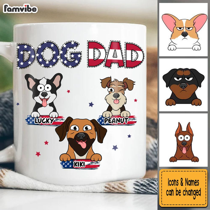 Personalized Independence Day Gift For Dog Lovers Mug 33626 1