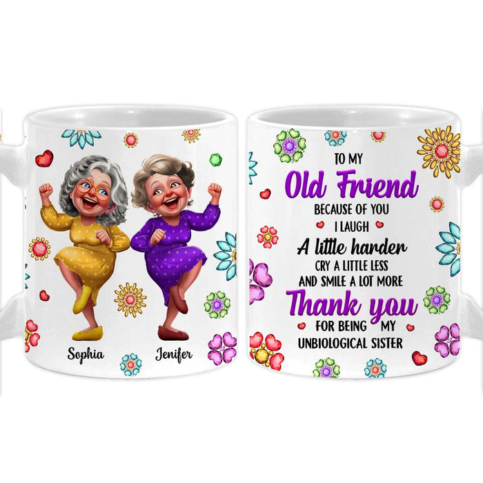 Personalized Gift For My old friend Mug 33627 1