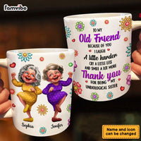 Personalized Gift For My old friend Mug 33627 thumb 1