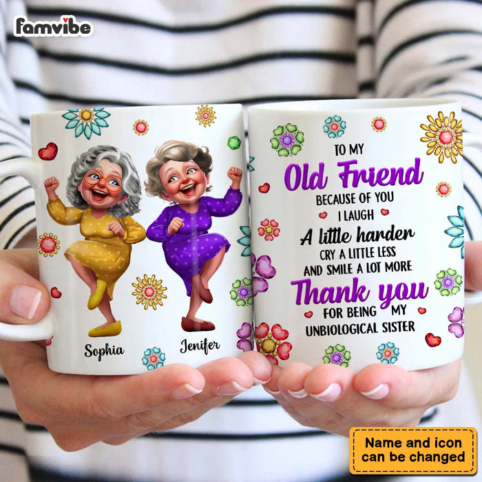 Personalized Gift For My old friend Mug 33627 1