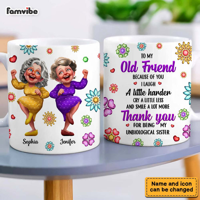 Personalized Gift For My old friend Mug 33627 1