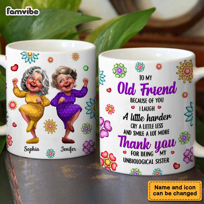 Personalized Gift For My old friend Mug 33627 1