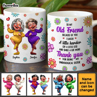 Personalized Gift For My old friend Mug 33627 thumb 1