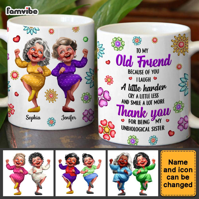 Personalized Gift For My old friend Mug 33627 1