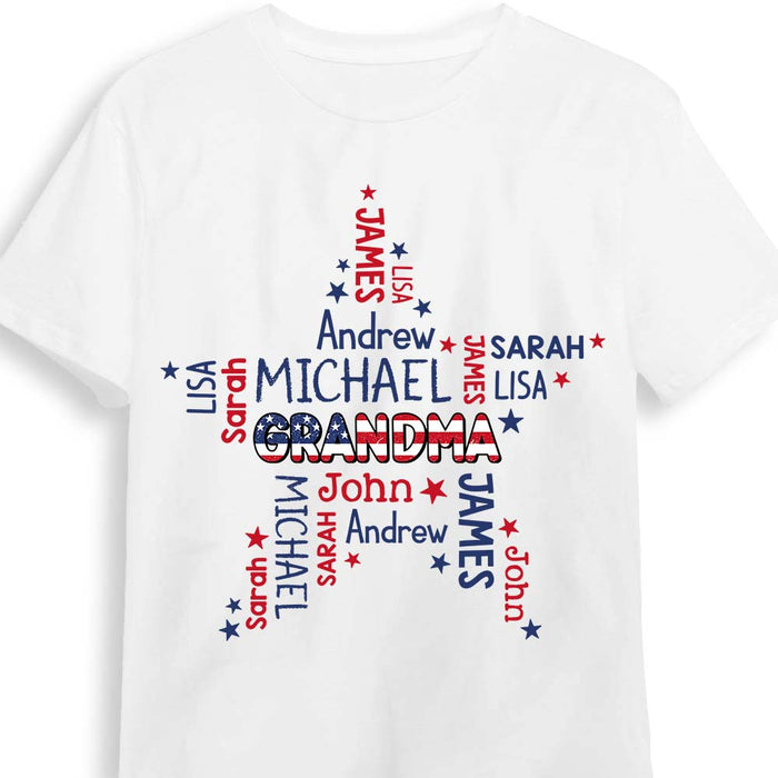 Gift For Grandma Star Word Art Shirt Shirt - Hoodie - Sweatshirt 33633 1