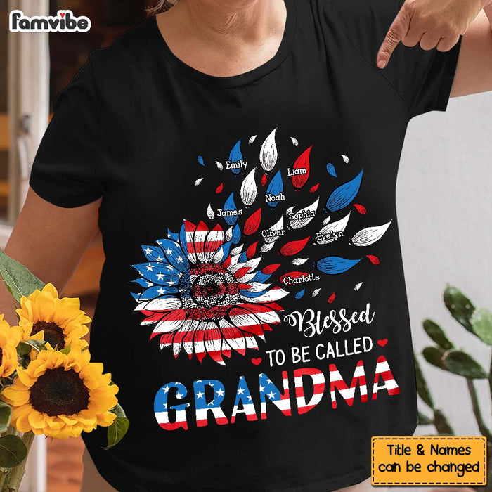 Personalized Gift For Grandma Independence Day Shirt - Hoodie - Sweatshirt 33635 1